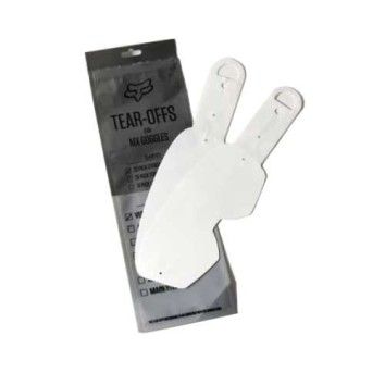 FOX AIRSPACE/MAIN MX20 STD RO TEAR OFF [CLR]