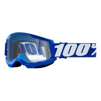 100% STRATA 2 Goggle Blue - Clear Lens