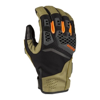 KLIM Baja S4 Glove Sage - Strike Orange